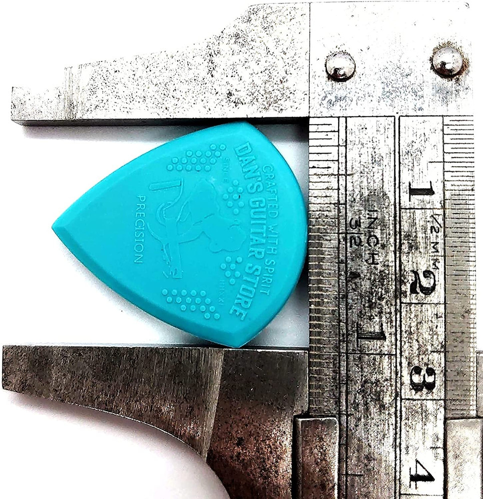 Dan'S Guitar Store - Precision Pick - 10-Pack - Grippy Precision High-Visibility