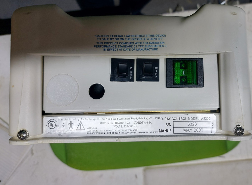 AIR TECHNIQUES PROVECTA 70 CONTROL PANEL