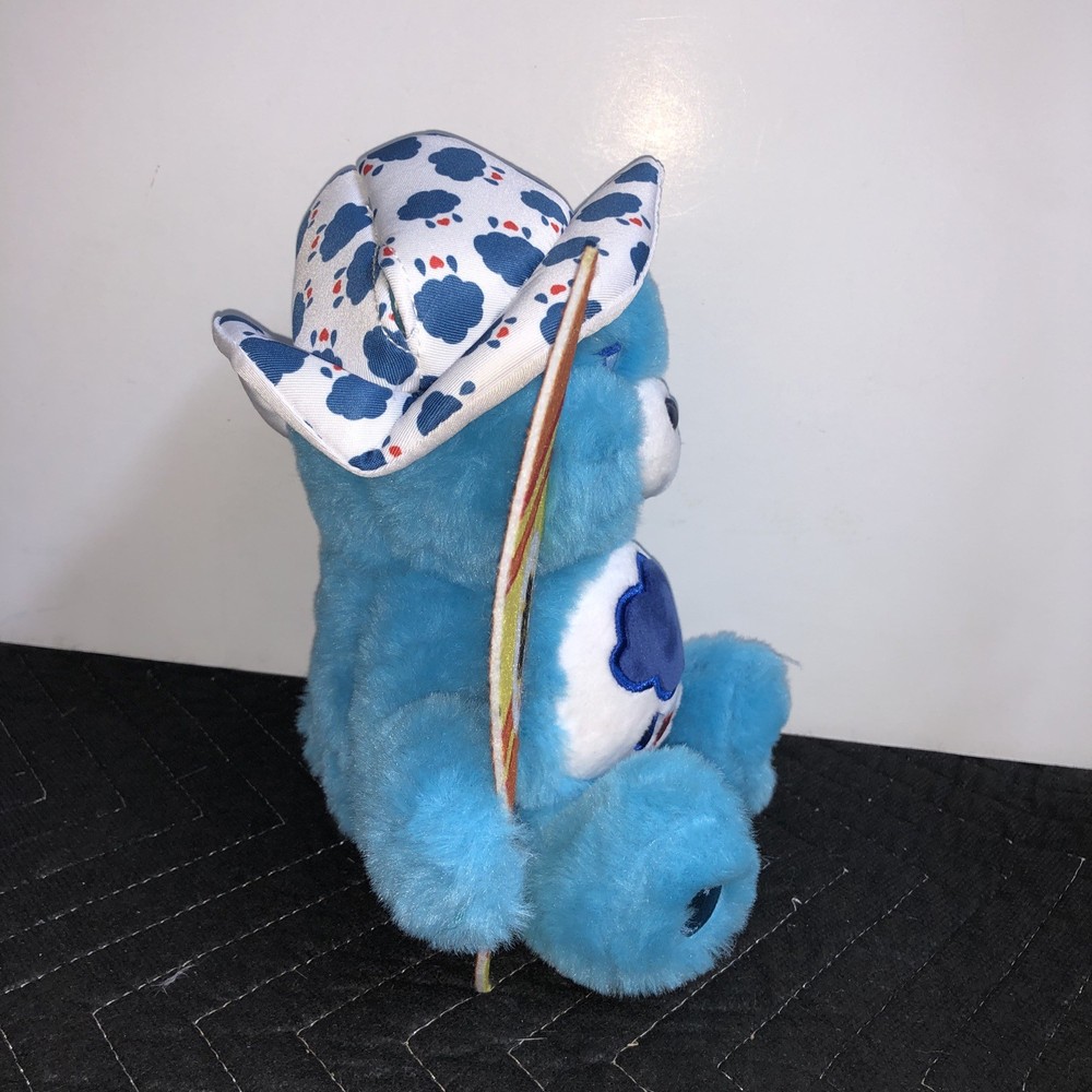 Care Bears ~ Grumpy Bear With Surfboard Plush ~ Approx 10” ~ NEW