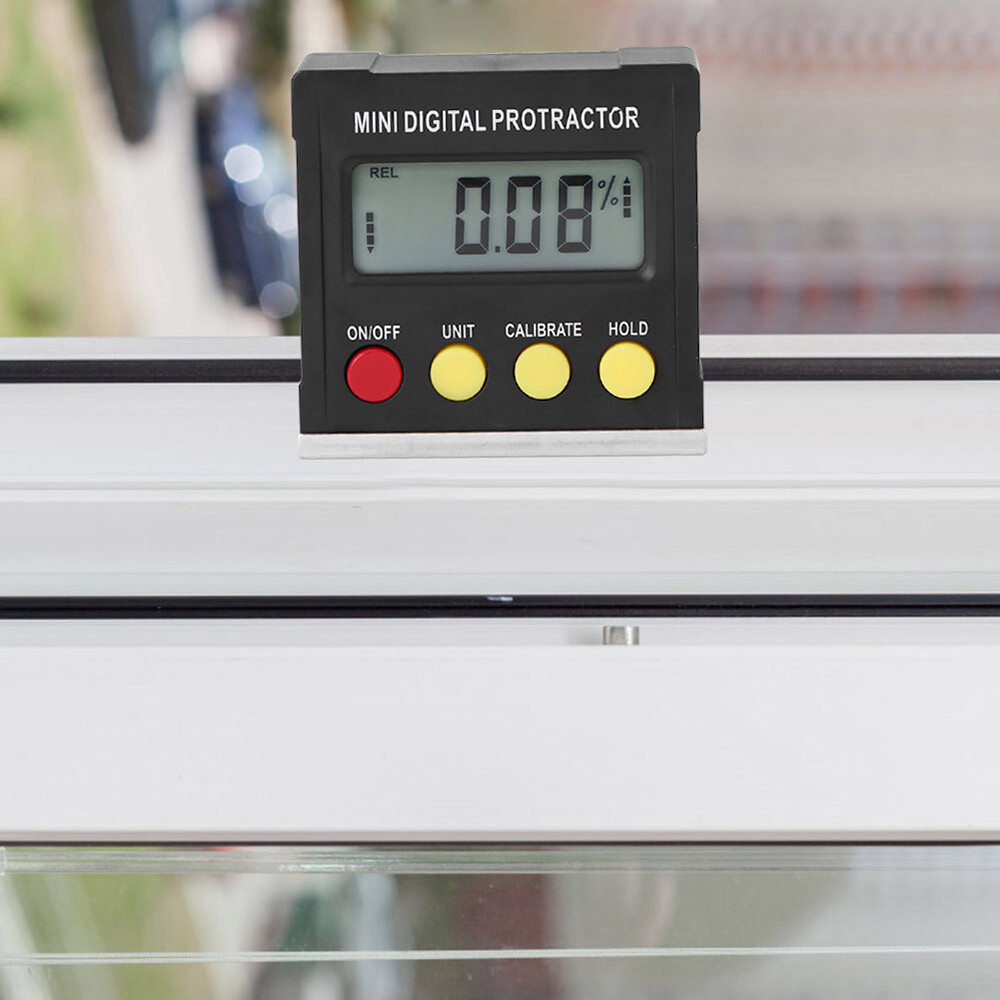 Horizontal Angle Meter Digital Protractor Inclinometer Electronic Level Box P4V5