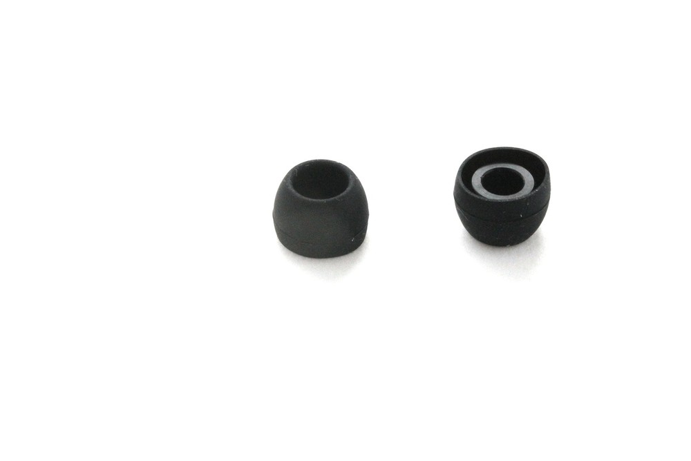 4 Pairs Replacement Eartips Earbuds Eargels Earpads for medium, Black