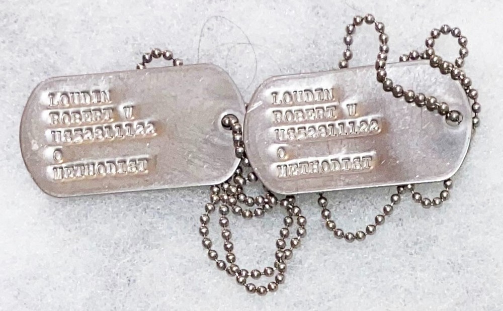 Robert Loudin Dog Tag Set