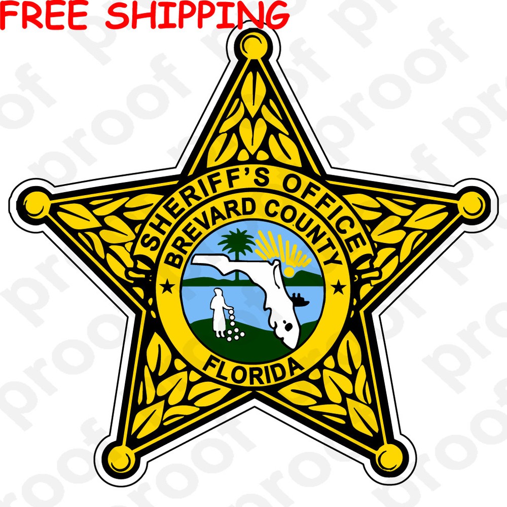 STICKER SHERIFF BREVARD COUNTY