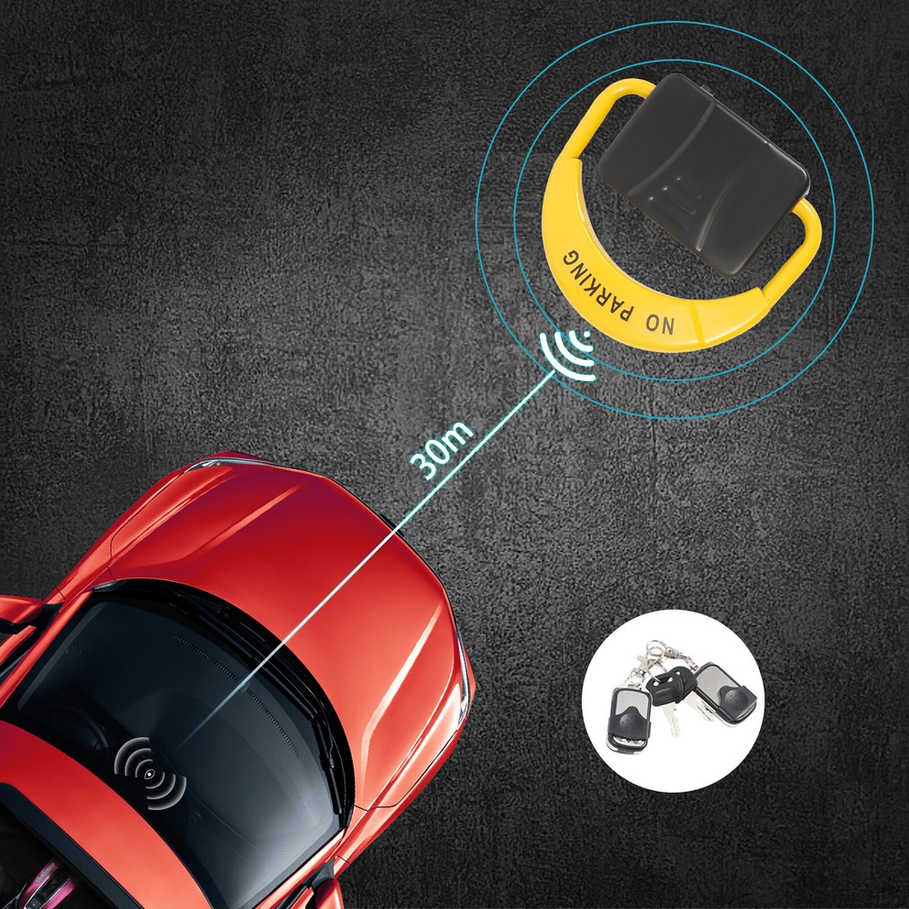 Automatic Remote Control Folding Parking Lock Car Parking Barrier Latch Lock