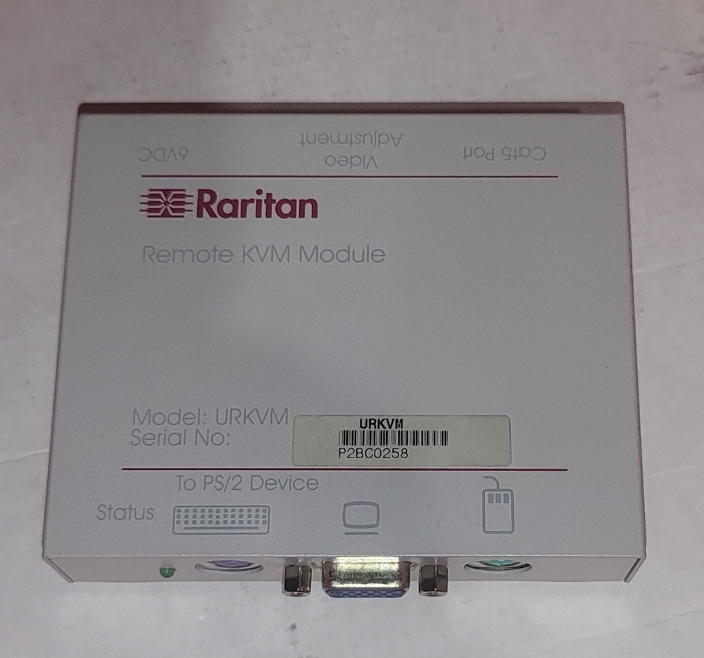 Raritan Remote KVM Module Model: URKVM To PS/2 Device