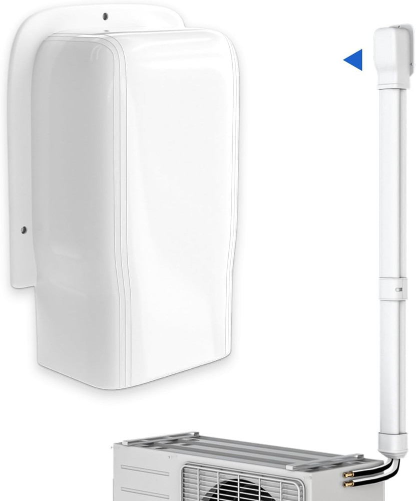 3'' Width Entry Wall Cover, Mini-Split Line Set Cover Accessories for Mini Split