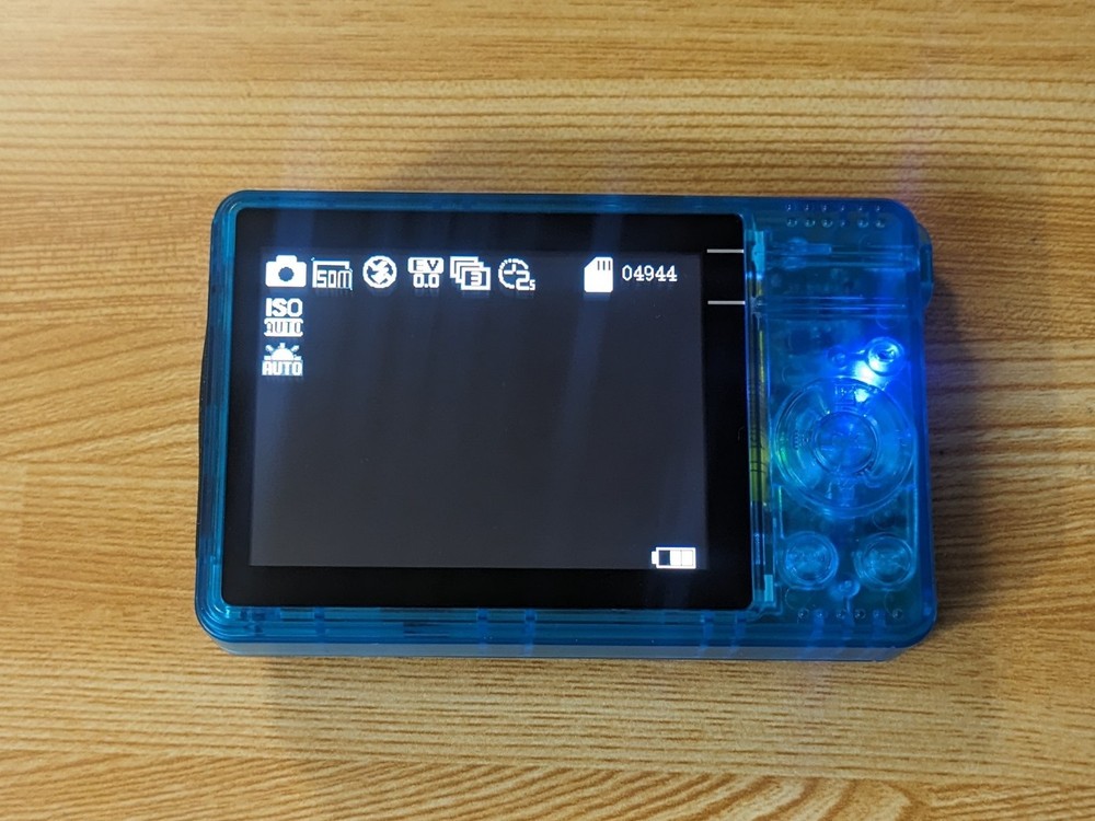 Manual Holo Digital Camera Blue