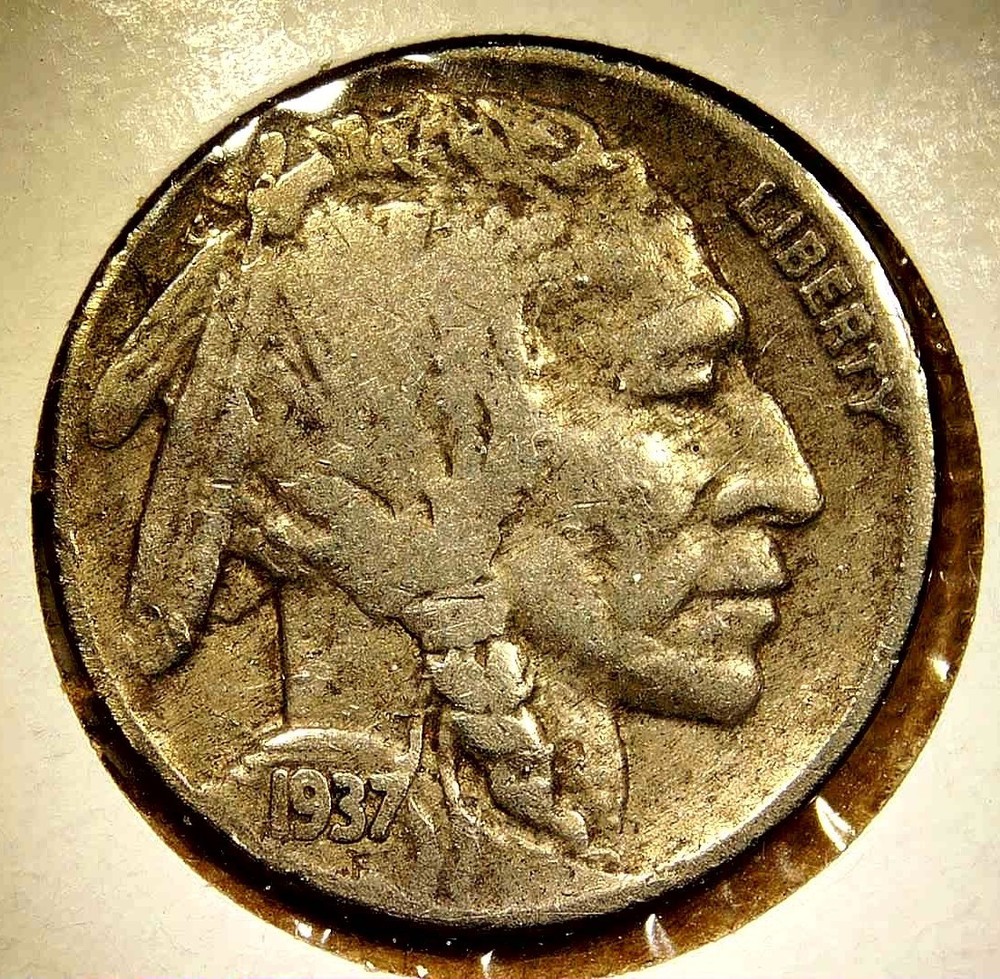 1937-P Buffalo Nickel 5 Cent