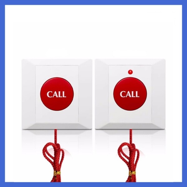 Pull Rope Type Call Button Household Alarm Switch 86 Type Self Resetting Elderly