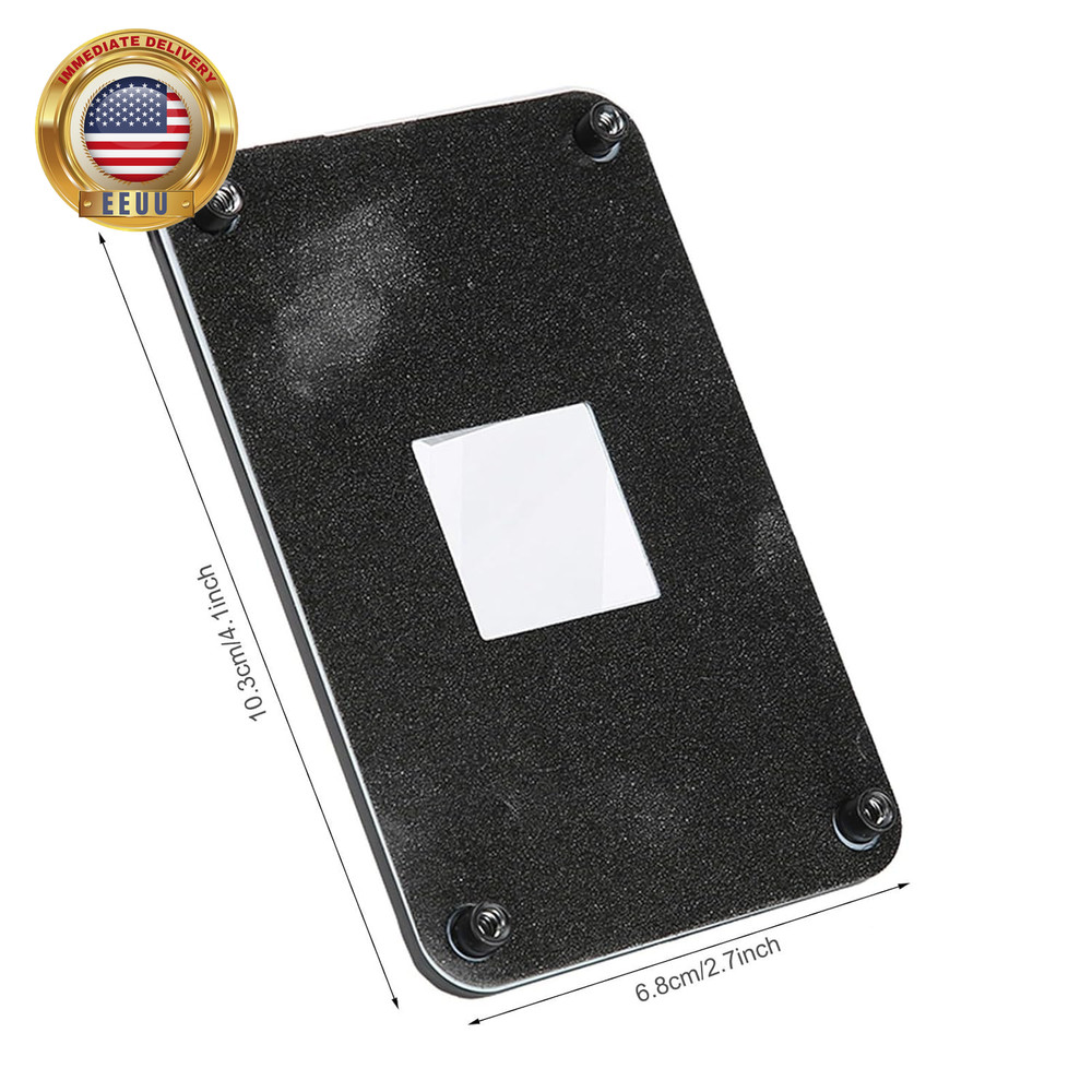 AM4 Backplane, CPU Heatsink Bracket Backplane Backplate Back Sheet Iron Plate fo