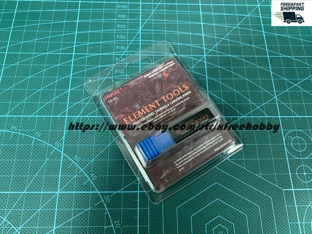 DSPIAE Element Tools TS-01 Tungsten Steel Triangle Carving