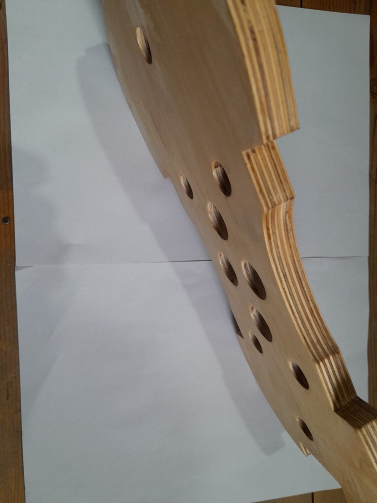 VIOLIN MOULD, STRADIVARI MODEL, LUTHIER TOOL, FULL SIZE VIOLIN