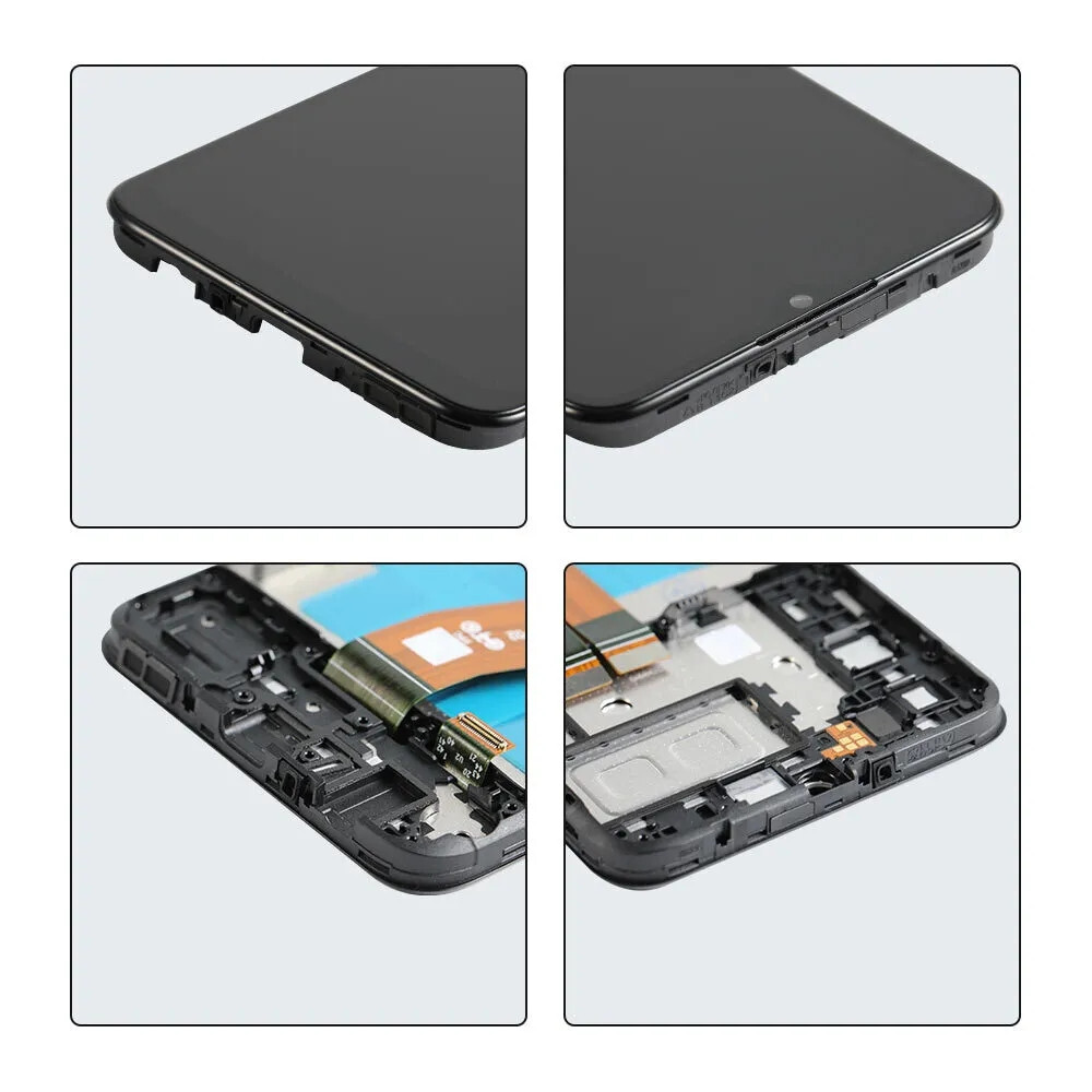 For Samsung Galaxy A04E A042F A042M LCD Touch Screen Digitizer Frame Replacement