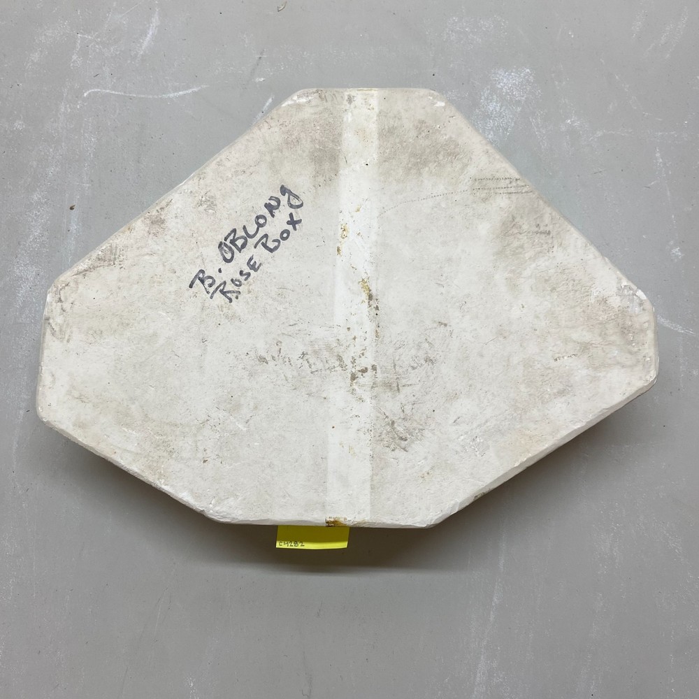 Ceramic Slip Casting Mold B. Oblong Rose Box Byron #BH-1152