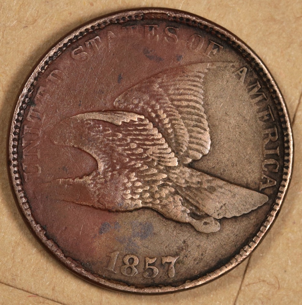 1857 Flying Eagle Cent.  VF.  191824