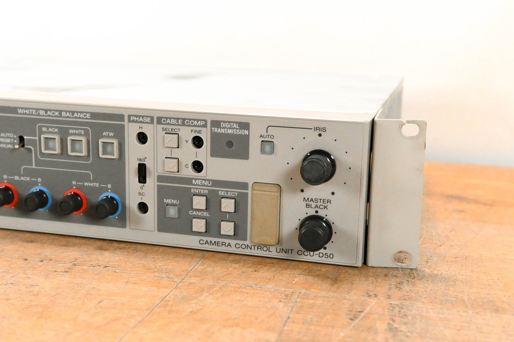 Sony CCU-D50 Camera Control Unit CG01RAY