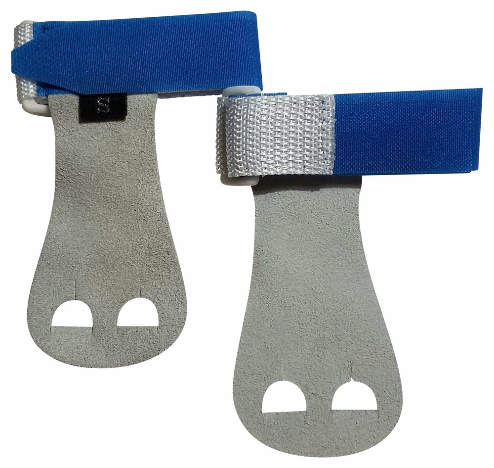 PUSH Athletic Gymnastics Youth Hand Grips (Blue, Medium)