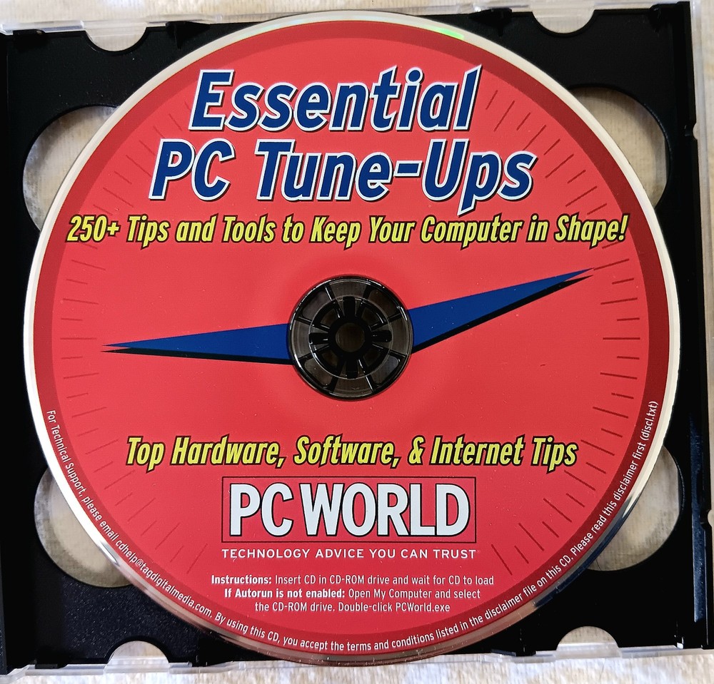 PC WORLD / PC TUNE UPS CD-ROM