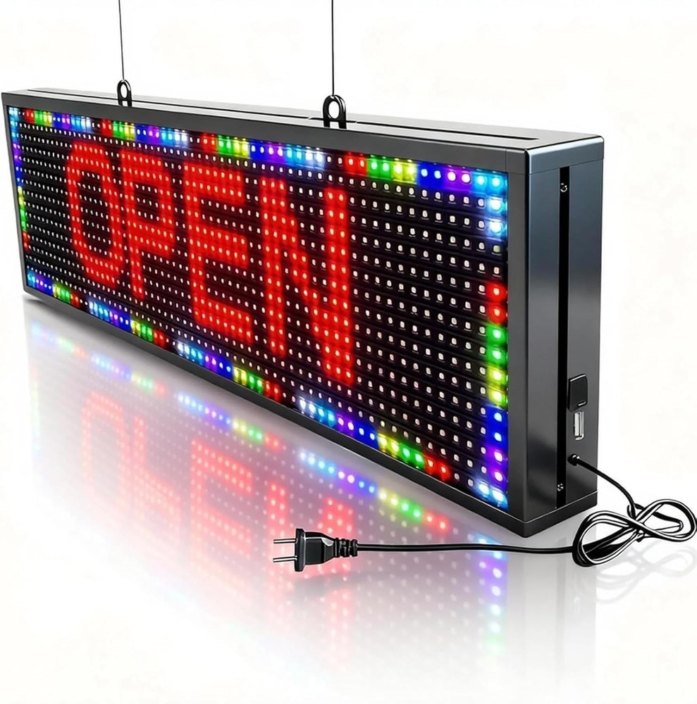 V-SEK Scrolling Led Sign Programmable Electronic Message Board Word Light