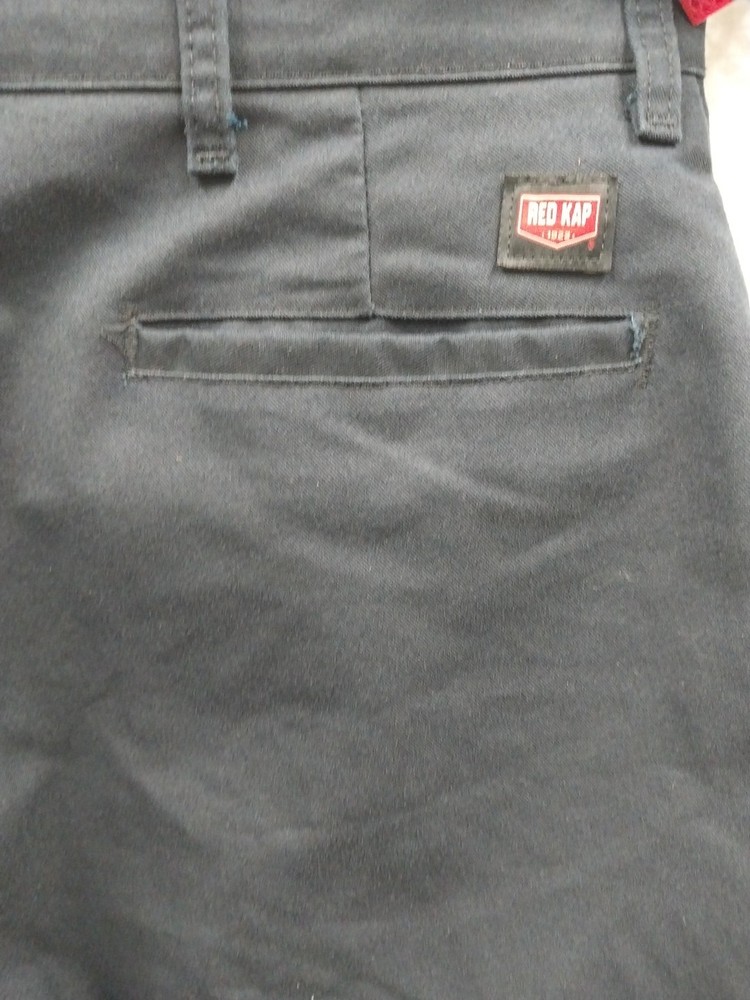 Red Kap Work Pants Blue Size 34x32