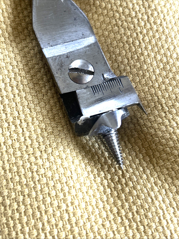 Original "Samson" Vintage Adjustable Expansive Boring 9 1/2" Auger Bit sharp!