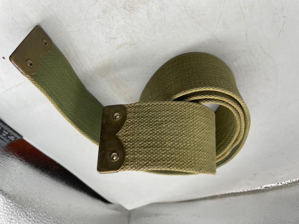 WW1 1908 Pattern British Army Webbing Shoulder Strap in Khaki- 49" Long Original