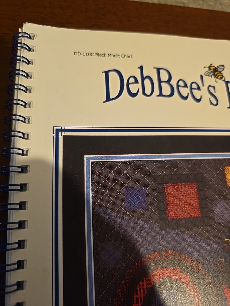 DebBees Designs Needlepoint Pattern Black Magic Debbie Rowley DD 110C 2007