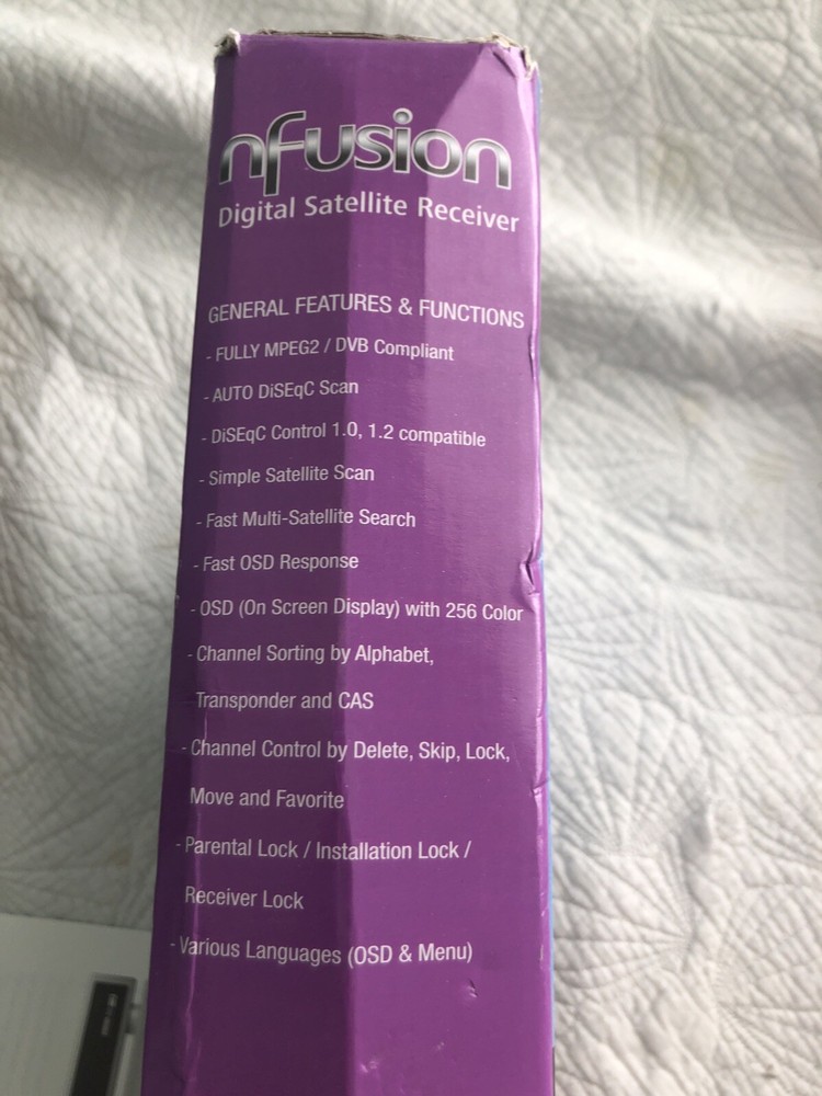 Nfusion Digital Satellite Reciever