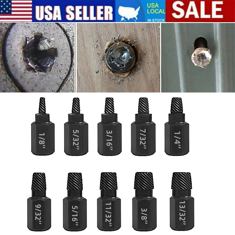 NEW Broken Head Bolt Screw Cap,Extractor Screw Hexagon Socket Bolt Removal Tool