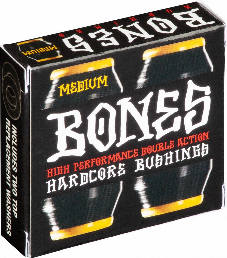 BONES WHEELS Bushing Medium #3 Black Pack (set of 2)