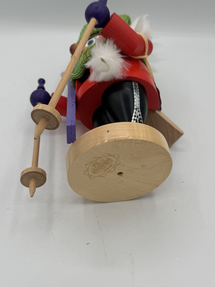 Steinbach Troll Skier Chubby Nutcrackerccollection 10.5 Tall