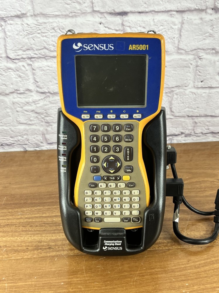 Sensus AR5001 Handheld Metering AutoRead Device Data Collector w/ Cradle, Cables