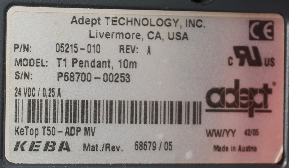 (Bundle of 5) Adept Technology Control Components (05215-010, 20000-310, + More)