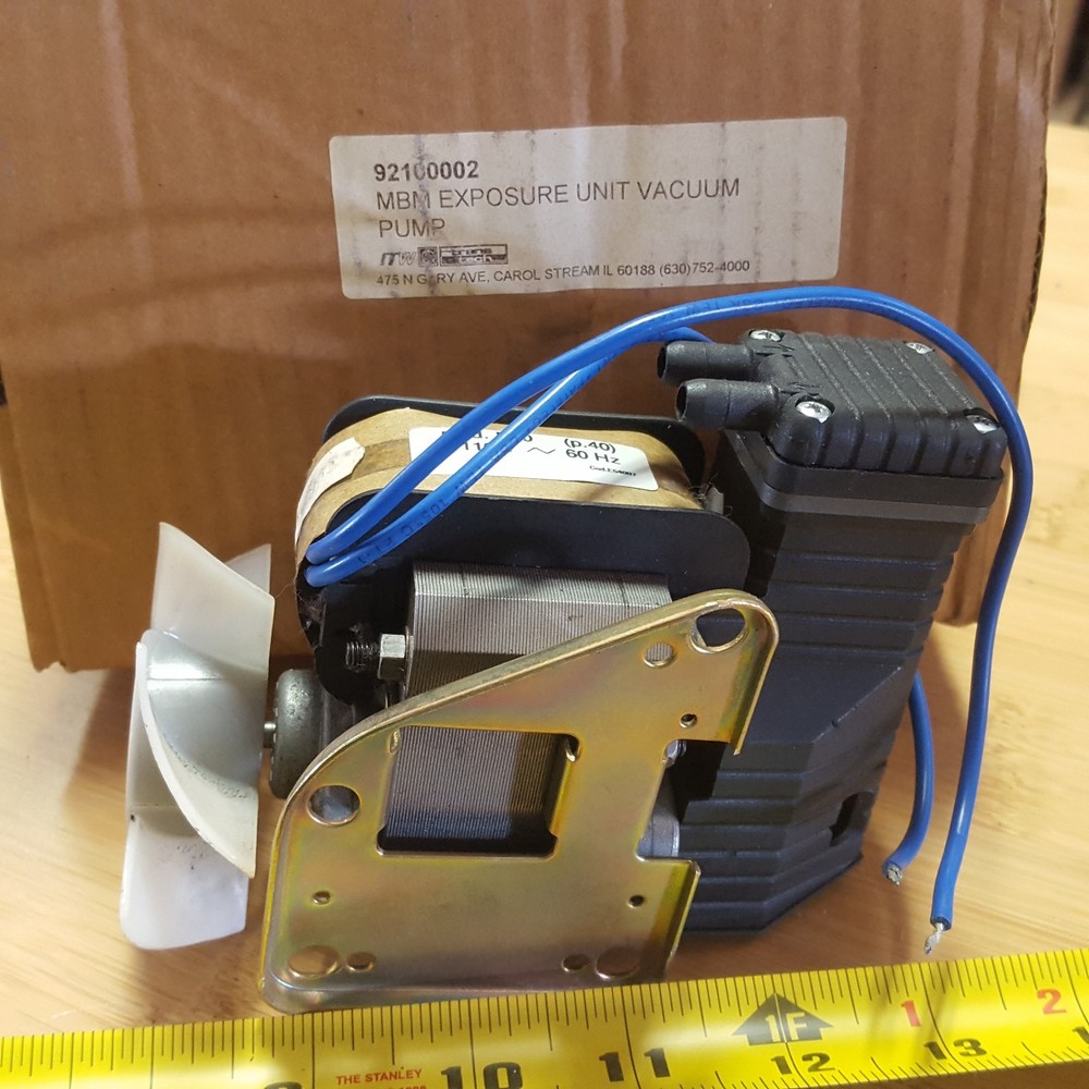 MBM 92100002 EXPOSURE UNIT VACUUM PUMP