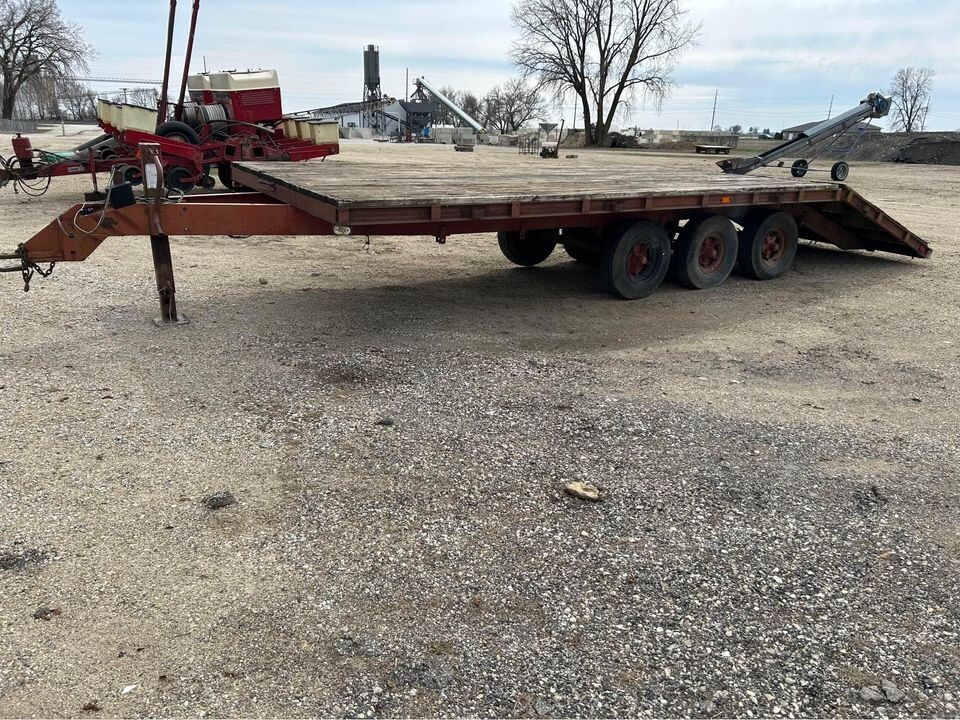 Heavy Equipment Trailer 8x16 with 6 ft drop