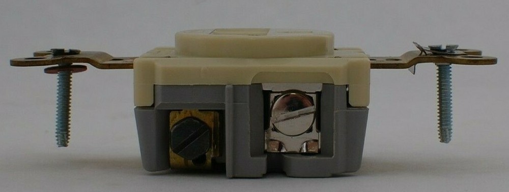 Hubbell 5261I Specification Grade Single Receptacle