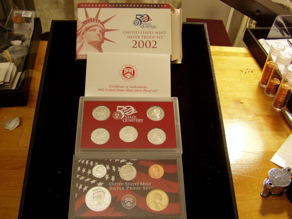 2002 U.S. Silver Proof Set W/OGP