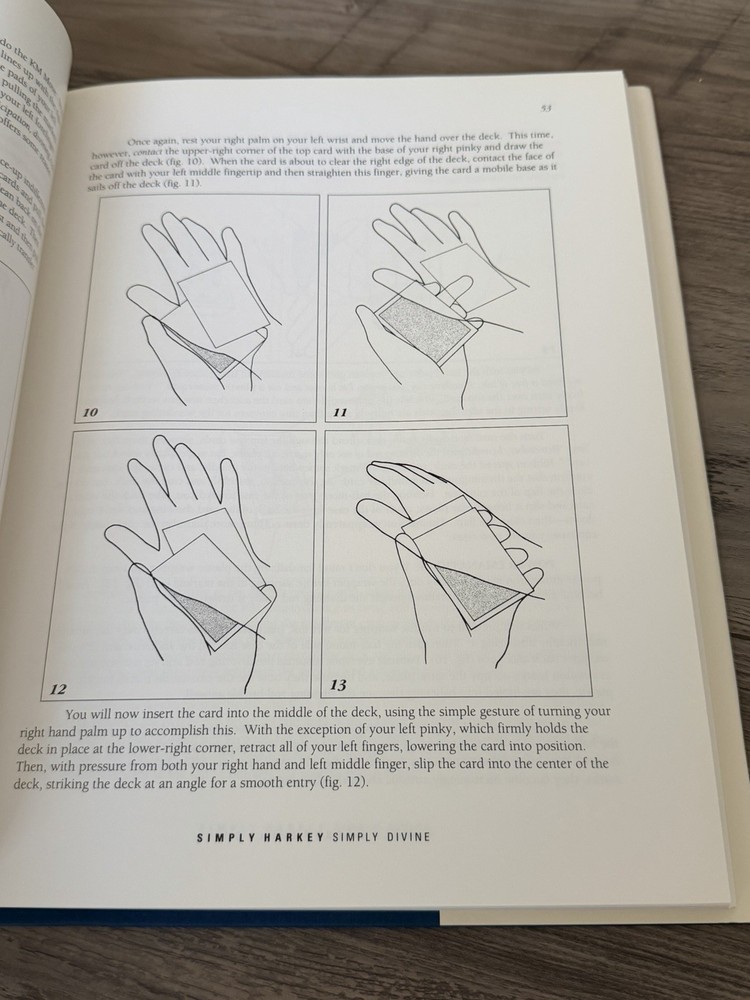 Simply Harkey by David Harkey 1991 Book Magic Tricks