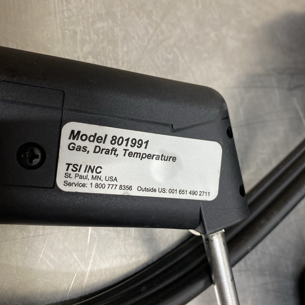 TSI Combustion Analyzer With Operation Manuel And Hard Case CA-6140