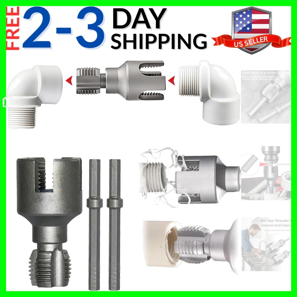 2025 New Pipe Thread Cutting Tool，Integrated Internal & External Pipe Threadi...