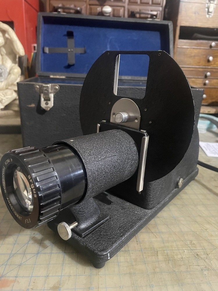 Vintage Argus Slide Projector In Case