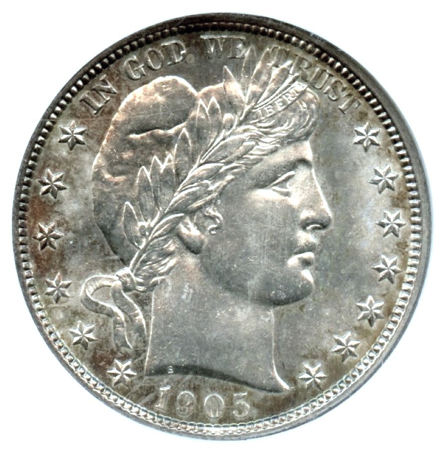 1905-S Barber Half Dollar, NGC MS63