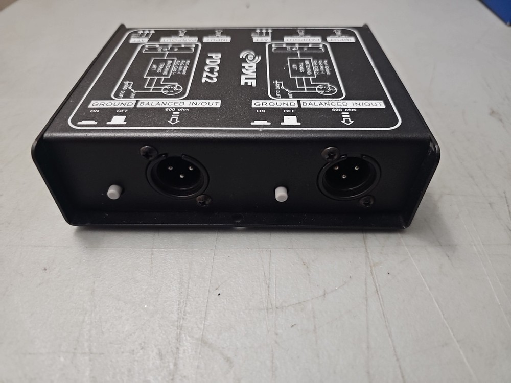 Pyle PDC22 1/4" Direct Box