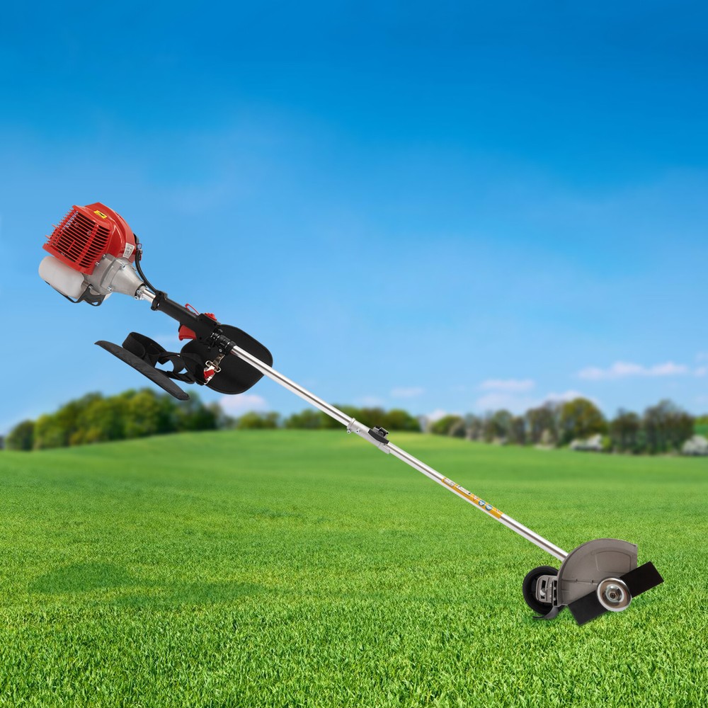2 Stroke Engine 43cc Gas String Trimmer Lawn Wacker Weed Trimmer Air-cooled US
