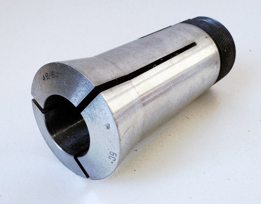 49/64" MSC 5C Round Collet External & Internal Threads .765625"