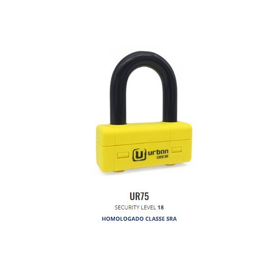 URBAN UR75 DISK LOCK 18mm - GIFT CABLE MEMO