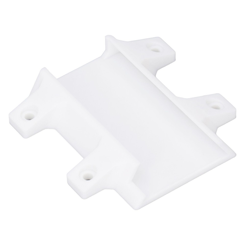 Ethernet Adapter Wall Mount White ABS Sturdy Structure Secure Mounting Ethernet