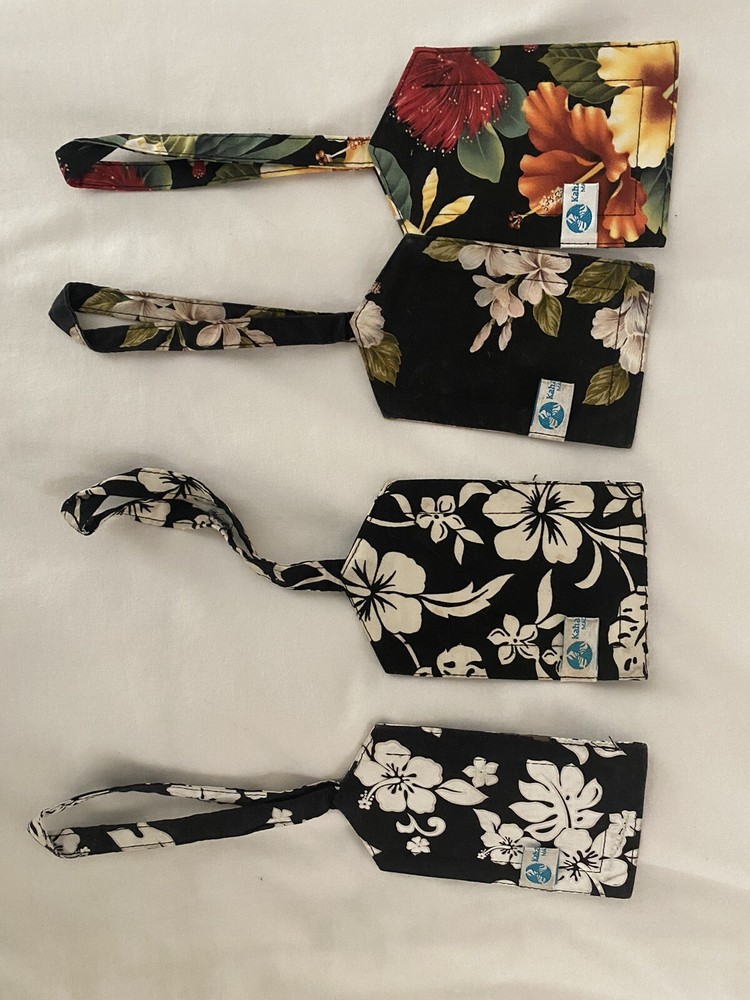 Hawaiian Design Luggage Tags