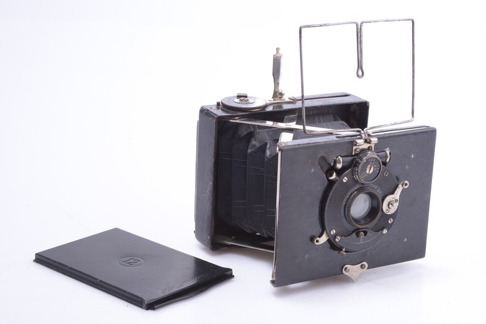 ✅ FRANKA WERKE BUBI STRUT FOLDING 4.5X6CM PLATE CAMERA 5.5 LENS *RARE*