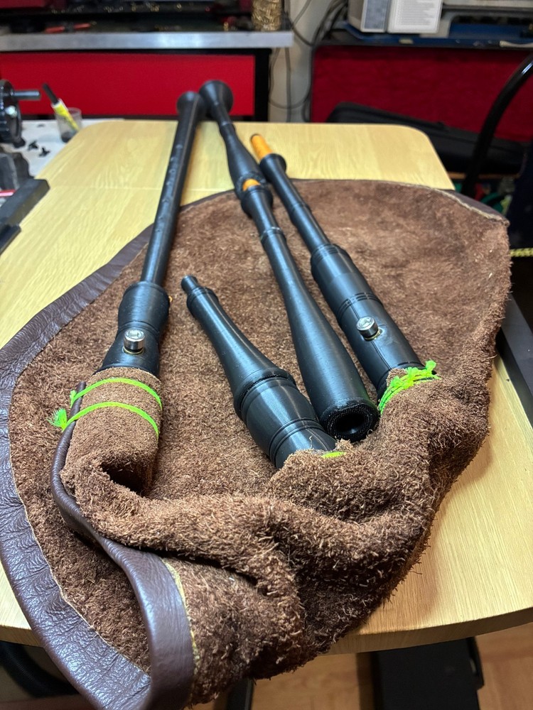 PiezoBarrel R1F Pickup for Recorder/Bagpipes/Didgeridoo